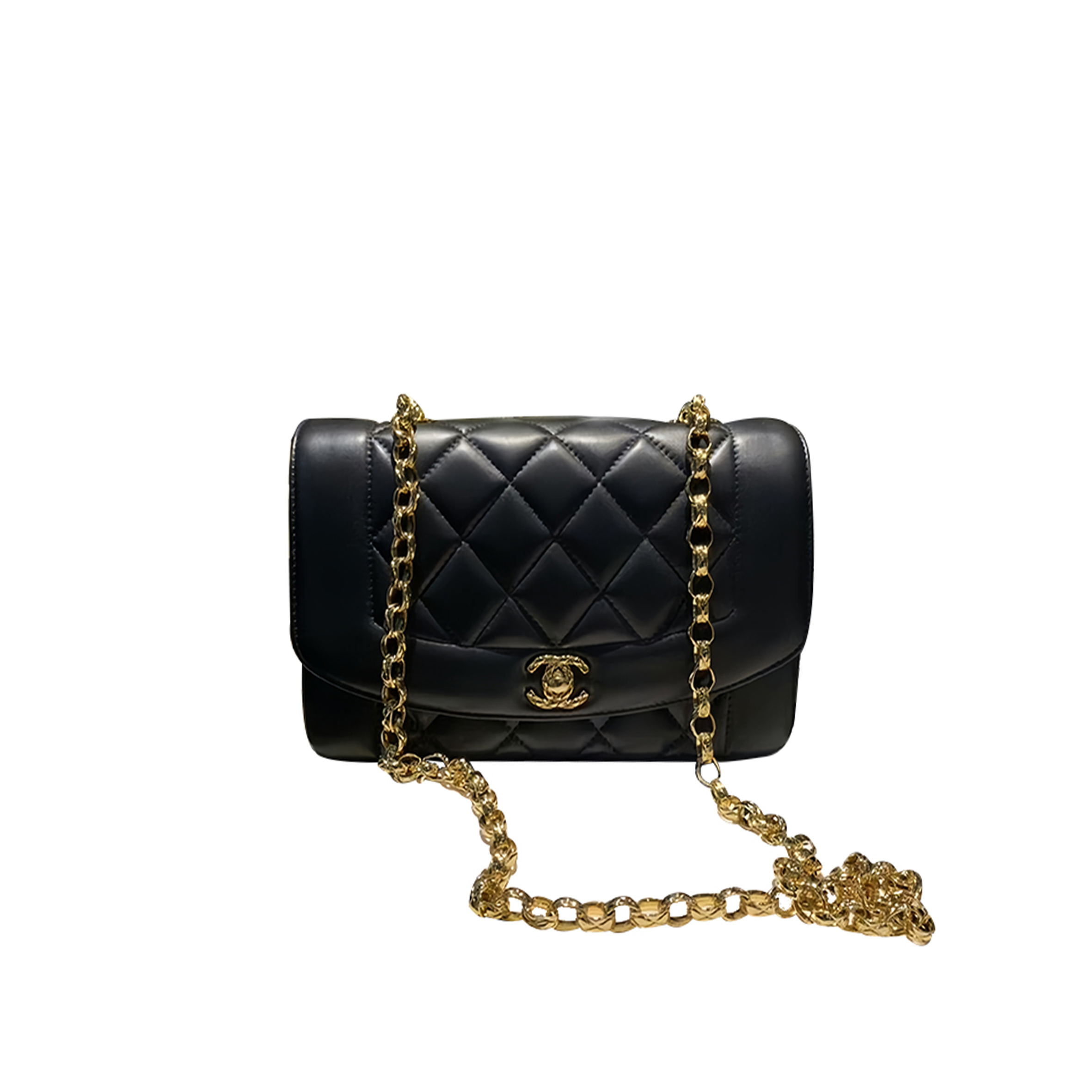 CHANEL MASTER LAMBSKIN FLAP SHOULDER BAG A2221 (23*13*7cm)